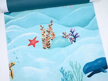 Tangalla ткань Nevio, Принт от магазина Ткани Мира