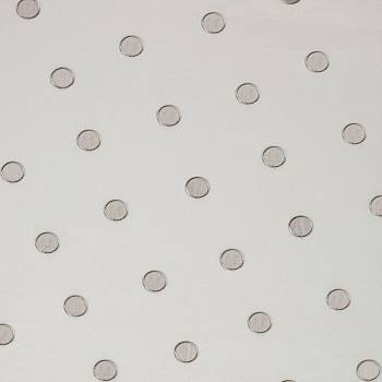 Westbury Silk Circles 31536 ткань James Hare, Вышивка от магазина Ткани Мира