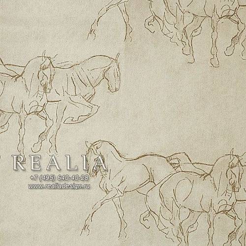 Soto Grande Horses ткань Realia | Ткании Мира