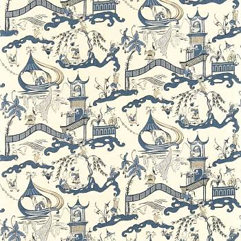 Ткань Sanderson DVIPPA202  Vintage,  от магазина Ткани Мира