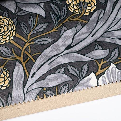 African Marigold Velvet ткань William Morris | Ткании Мира