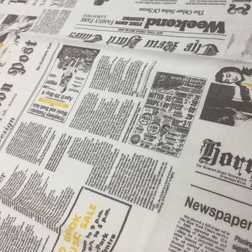 Newspaper ткань Anka | Ткании Мира