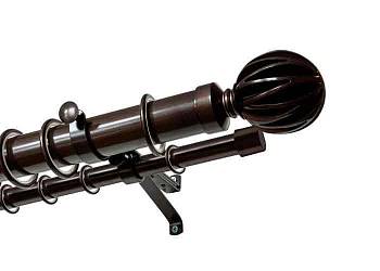 картинка Карниз ОСТ 35 "Бутон" Шоколад от магазина Ткани мира