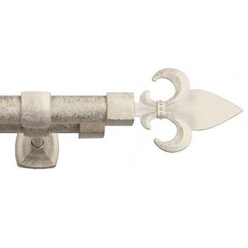 картинка Карниз Гефест «Лилия» бело-золотой от магазина Ткани мира