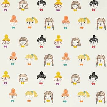 Guess Who? Fabrics Hello Dolly ткань Scion  Принт - Магазин Ткани Мира. Пошив. Доставка по России ✅ Guess Who? Fabrics Hello Dolly ткань Scion, Принт от магазина Ткани Мира