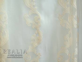 Santorini RODOS ткань Realia, Органза Вышивка от магазина Ткани Мира