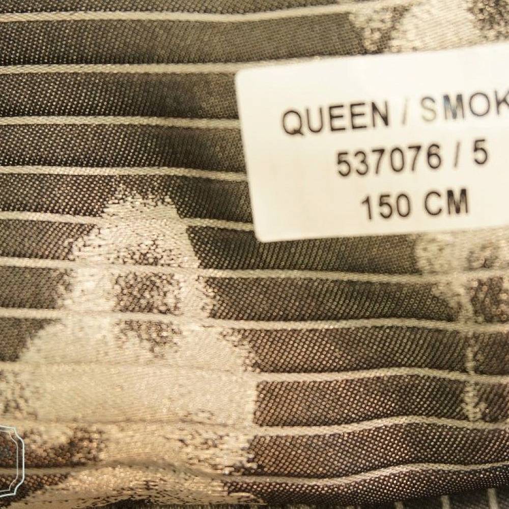 Ткань 537076 QUEEN, Цветы-Растения Полоска от магазина Ткани Мира ✅