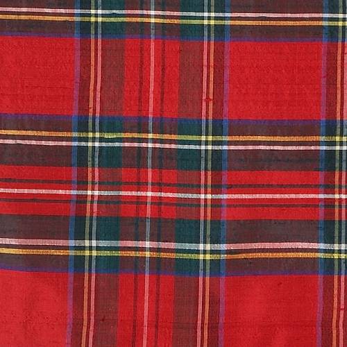 Tartan Silk 31013 ткань James Hare | Ткании Мира