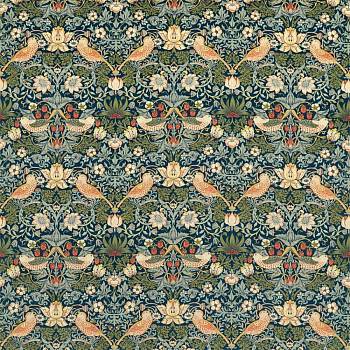 Strawberry Thief Velvet 236932 от магазина Ткани мира