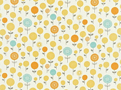 Melinki One Fabrics Lollipop Flower ткань Scion, Абстракция от магазина Ткани Мира ✅