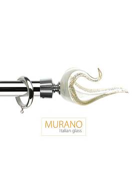 картинка Карниз Мурано Классико «Лебедь» Хром от магазина Ткани мира