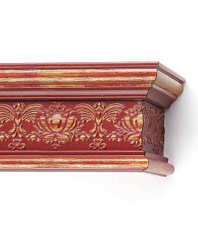 картинка Карниз Цивилизация «Виктория» Красный античный от магазина Ткани Мира