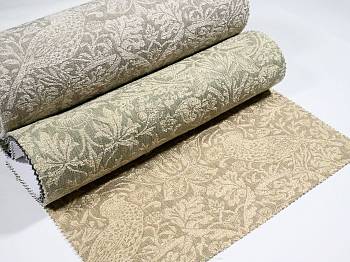 Strawberry Thief Woven ткань William Morris, Жаккард от магазина Ткани Мира