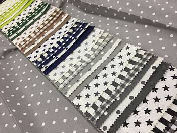 Ponarea ткань Via Roma, Принт от магазина Ткани Мира