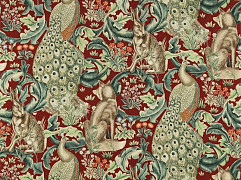 Morris Archive Prints II Forest (Viscose/Linen) ткань Morris&Co, Персонажи от магазина Ткани Мира ✅
