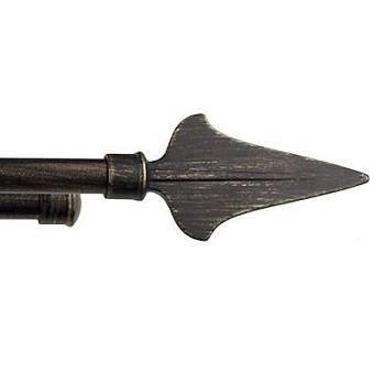 картинка Карниз Артик «Пика» Черно-золотой магазин Ткани мира являющийся официальным дистрибьютором в России  картинка Карниз Артик «Пика» Черно-золотой от магазина Ткани мира