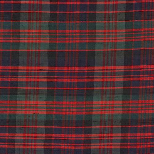 Tartan Silk 31013 ткань James Hare | Ткании Мира