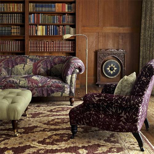 Morris Archive Weave Acanthus Tapestry ткань Morris&Co | Ткании Мира