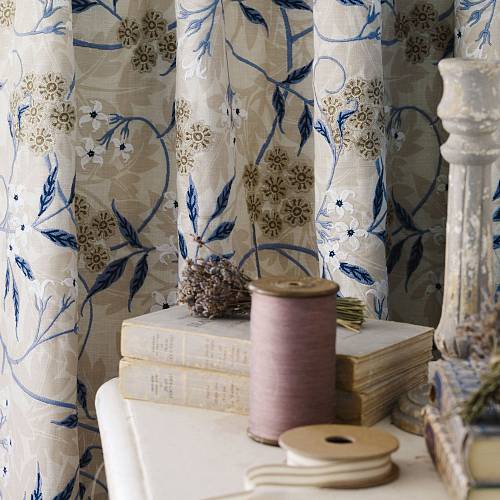 Woodland Embroideries Jasmine Embroidery ткань Morris&Co | Ткании Мира