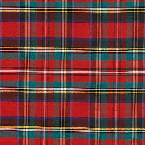 Tartan Silk 31013 ткань James Hare | Ткании Мира