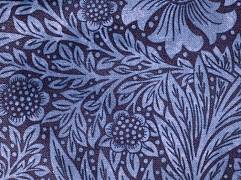 картинка Marigold Velvet Indigo ткань William Morris 