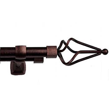 картинка Карниз Гефест «Шишка» Медь античная от магазина Ткани мира