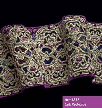 картинка 1837 French lace тесьма от магазина Ткани Мира