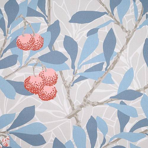 Strawberry Tree Dewdrop ткань Silver Studio | Ткании Мира