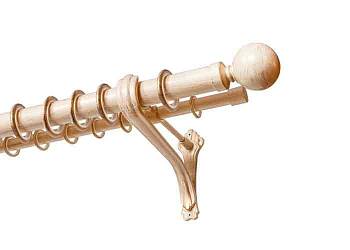 картинка Карниз ОСТ 35 "Шар" Ваниль/Золото от магазина Ткани мира