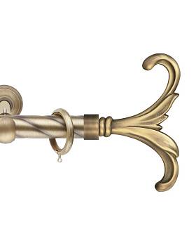 картинка Карниз Империум «Клеопатра» Бронза магазин Ткани мира являющийся официальным дистрибьютором в России  картинка Карниз Империум «Клеопатра» Бронза от магазина Ткани мира