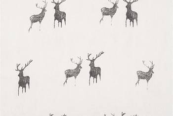 Mountain Deluxe My Chalet Naturliebe ткань Fine, Принт от магазина Ткани Мира