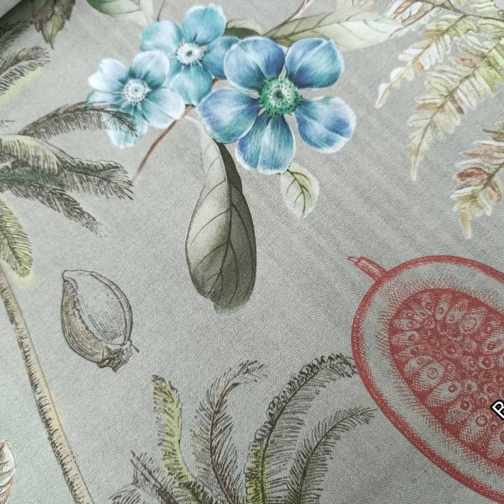 Bora ткань Fabric club, Цветы-Растения от магазина Ткани Мира ✅
