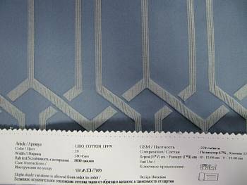 Lido Cotton 11979 ткань O'Interior Studio  Жаккард2.8 - Магазин Ткани Мира. Пошив. Доставка по России ✅ Lido Cotton 11979 ткань O'Interior Studio, Жаккард от магазина Ткани Мира
