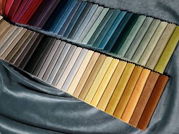 Lennox ткань JAB, Бархат от магазина Ткани Мира