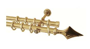 картинка Карниз для штор Стрела Полированная от магазина Ткани мира