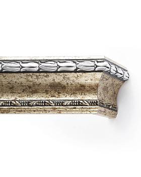 картинка Карниз Классика «Уффици» Серебро античное от магазина Ткани Мира