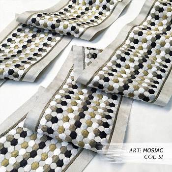 картинка Бордюр DP-Mosiac-51 от магазина Ткани Мира