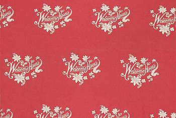 Mountain Deluxe Welcome Home ткань Fine, Вышивка от магазина Ткани Мира