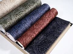 Marigold Velvet ткань William Morris, Цветы-Растения от магазина Ткани Мира ✅