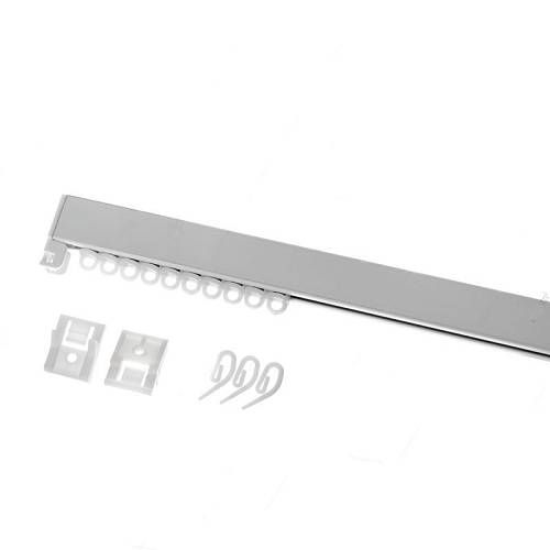 Карниз алюминиевый для тяжелых штор 05Л-1  Белый | Ткании Мира