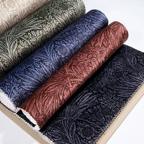 Marigold Velvet ткань William Morris | Ткании Мира