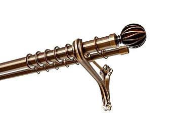 картинка Карниз ОСТ 35 "Бутон" Бронза от магазина Ткани мира