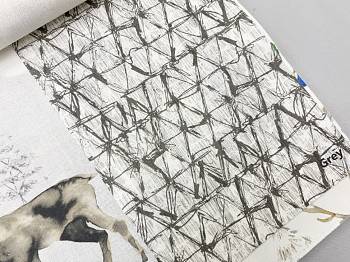 Bois ткань Galleria Arben, Принт от магазина Ткани Мира