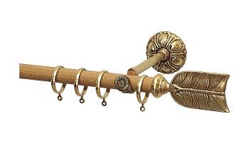 картинка Карниз для штор «Перо» от магазина Ткани мира