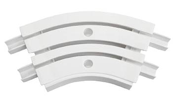 картинка Закругление внутреннее для шины потолочной 3-х рядной, 135 градусов, 21353 от магазина Ткани мира