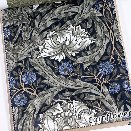 African Marigold Velvet ткань William Morris | Ткании Мира