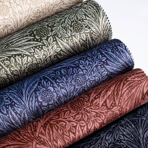 Marigold Velvet Jute ткань William Morris | Ткании Мира