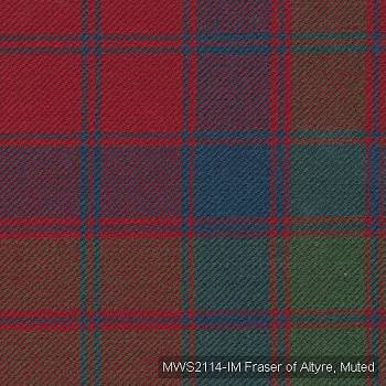 Tartans II MWS2114/IM ткань The Isle Mill, Шерсть от магазина Ткани Мира