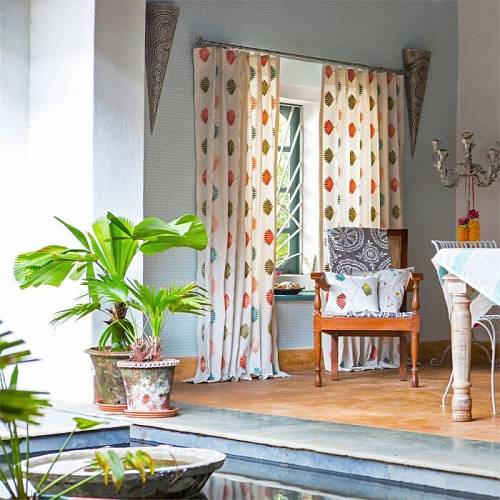 Jardin Boheme Fabrics Fleur ткань Harlequin | Ткании Мира