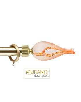 картинка Карниз Мурано Классико «Тюльпан» Золото матовое от магазина Ткани мира